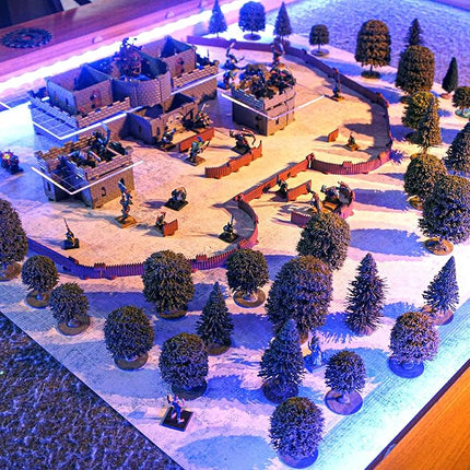 Dirt Cheap Dungeons Affordable Modular TTRPG Terrain Set ∣ Injection-Molded for Superior Durability ∣ Easy Storage & Recycled Material D&D Tiles ∣ Baron Keep Castle Set