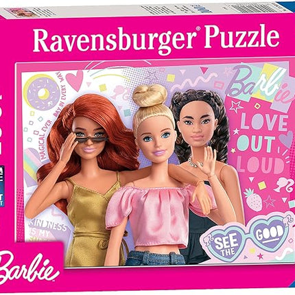 Ravensburger Barbie 100 Piece Jigsaw Puzzles for Kids Age 6 Years Up - Extra Large Pieces