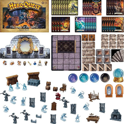 Heroquest The Mage of The Mirror Quest Pack, Roleplaying Game for Ages 14+, Requires HeroQuest Game System to Play