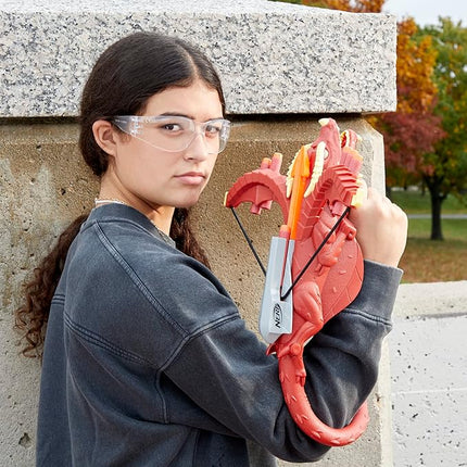 Nerf Dungeons & Dragons Themberchaud Dart Crossbow, 6 Elite Darts, D&D Outdoor Games, Blaster Toys, Ages 8 & Up