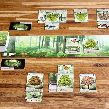 Lookout Games Forest Shuffle Card Game - Create an Ecological Paradise! Clever Strategy Game for Kids & Adults, Ages 10+, 2-5 Players, 60 Min Playtime, ECO-Friendly Packaging