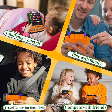 Super Decoder Game, 10000+ Colors CRACK THE CODE-Breaking Puzzle Memory & Brain Teasers Games for Kids and Adults, Multiplayer Handheld Travel Mastermind Games for Trip, Birthday Gift for Boys & Girls