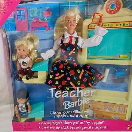 Teacher Barbie Doll Set