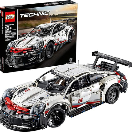 LEGO Technic Porsche 911 RSR Race Car Model Building Kit 42096, Advanced Replica, Exclusive Collectible Set, Gift for Kids, Boys & Girls