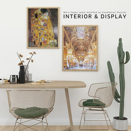 CHAMBERART 500 Piece Premium Jigsaw Puzzle A Sunflower Field A-5091