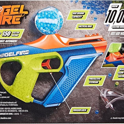 Nerf Pro Gelfire Nightfall Uproar Full Auto Blaster, 150 FPS, 10,000 Rounds, Glow in The Dark Blaster, Eyewear, Age 14+ (Amazon Exclusive)