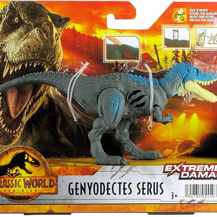 Jurassic World Dominion Extreme Damage Genyodectes Serus Dinosaur Action Figure