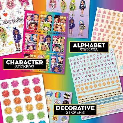 Rainbow High 1500+ Fashion First Stickers by Horizon Group USA