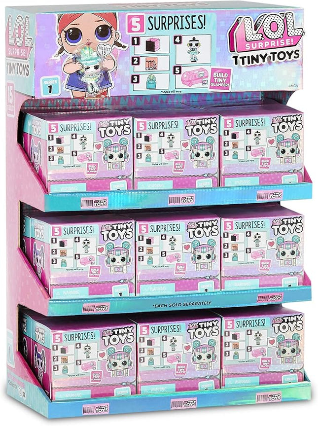 L.O.L. Surprise! Tiny Toys Full Series 1–18 Pack Build a Tiny Glamper