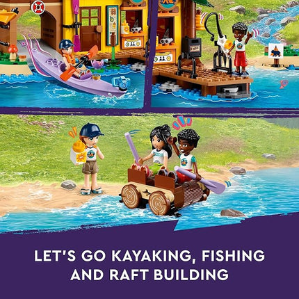 LEGO Friends Adventure Camp Water Sports Building Toy - Pretend Play Playset for Girls & Boys, Ages 7+ - Gift for Christmas - with 3 Mini Dolls - 42626