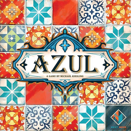 Asmodee Azul Board Game - Award-Winning Tile-Placement Strategy Game, Beautiful Mosaic Art, Family Fun for Kids & Adults, Ages 8+, 2-4 Players, 30-45 Minute Playtime