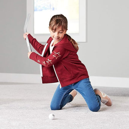 Franklin Sports NHL Mini Hockey Stick and Ball Set - Kids Indoor Knee Hockey Game Set - Includes 2 Mini Sticks and 2 Foam Balls