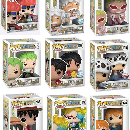 One Piece Collector's Mystery Gift Box: Funko Pop! & PSA Graded Card│ONE PSA Graded One Piece Card & ONE Authentic One Piece Funko Pop │Ideal Gift for Collectors & Fans│by Slabs of Heat