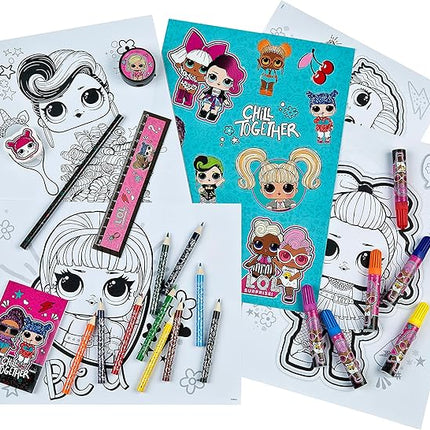 Undercover LOLO2255 LOL Surprise Painting and Writing Tower, 35 Pieces, Multicoloured