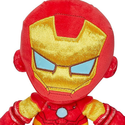 Marvel Plush Character Figure, 8-inch Ironman Super Hero Soft Doll in Fun-to-Touch Fabrics, Collectible Gift for Kids & Fans Ages 3 Years Old & Up