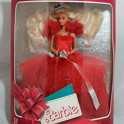 1988 HAPPY HOLIDAYS BARBIE - 1ST IN COLLECTIBLE SERIES by Mattel