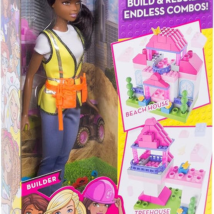 Barbie Builder Doll & Playset, Black Hair