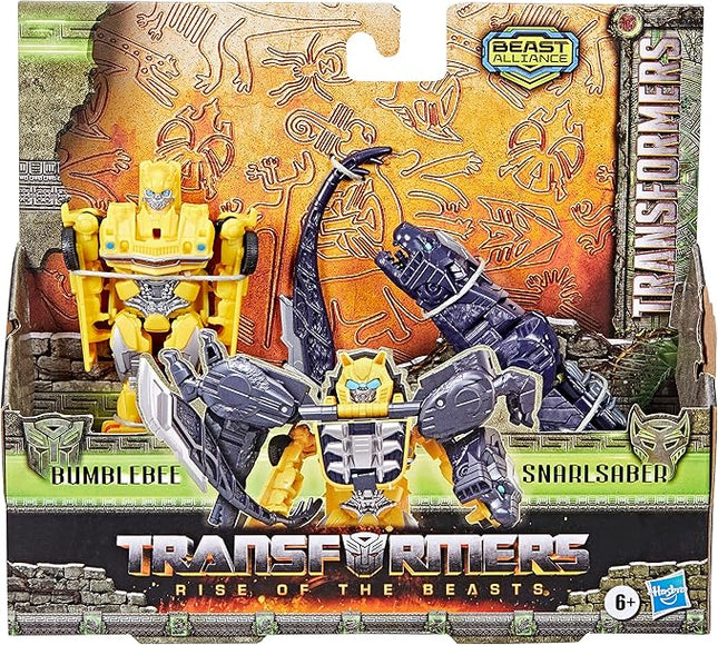 Bumblebee and Snarlsaber Beast Combiner 2-Pack | Beast Alliance | Transformers: Rise of The Beasts