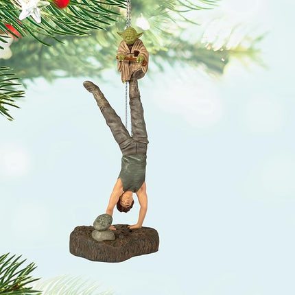 Hallmark Keepsake Christmas Ornament 2025, Star Wars: The Empire Strikes Back There is No Try with Sound, Gifts for Star Wars Fans