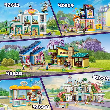 LEGO Friends Tiny Accessories Store and Beauty Shop Toy, Pretend Playset for Kids, Paisley and Candi Mini-Doll Characters and Mini Dolls Accessories, Great Gift for 6 Year Old Girls and Boys, 42608
