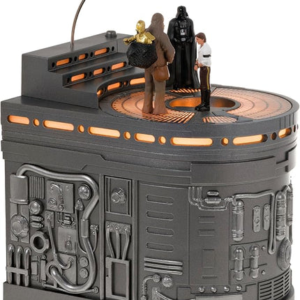 Hallmark Keepsake Christmas Ornament, Star Wars: The Empire Strikes Back Into The Carbon-Freezing Chamber with Light, Sound and Motion, Gifts for Star Wars Fans