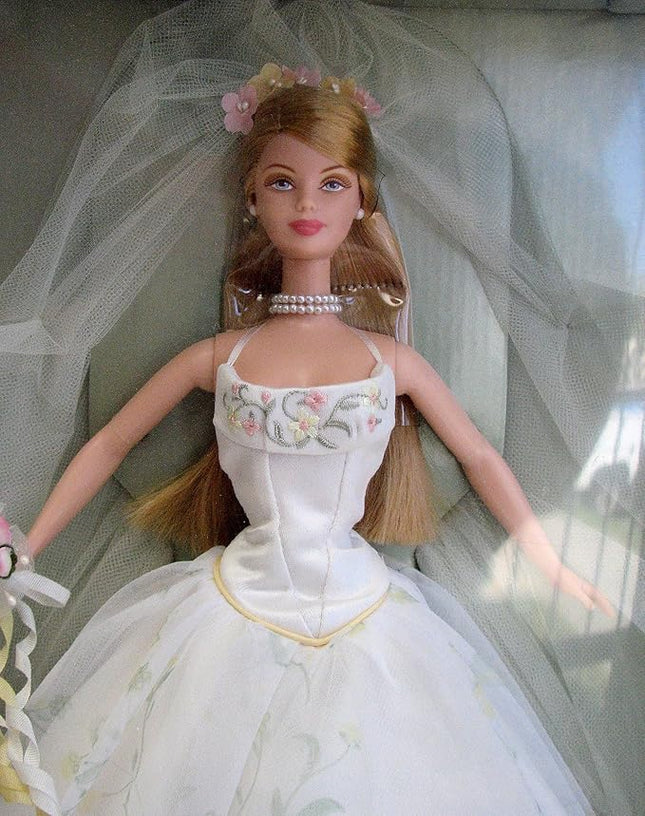 Barbie 29438 2001 Romantic Wedding Blonde Doll